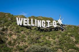 Dollich92's tweet photo. Hometown drag has got me thinking either the Wellington sign at the airport or the bucket fountain on Cuba Street. What would you do? #DragRaceDownUnder https://t.co/ijgc7i7icH