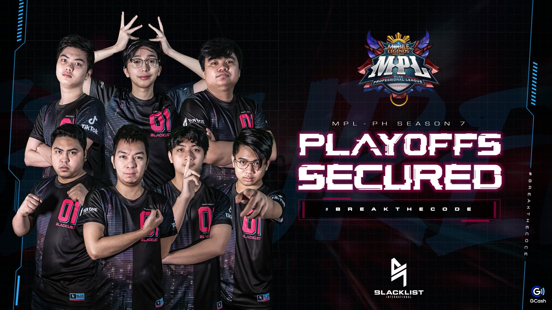 Blacklist International On Twitter One Step Closer To Our Dream Thank You Blacklist Agents For The Love And Support We Are Blacklist International And Together We Will Belegendary Breakthecode Mlbbesports