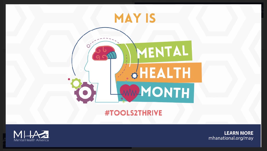 HSE Student Success Team (@hsesst) on Twitter photo May is Mental Health Month! We will be sharing practical tools and ideas from <a href="/MentalHealthAm/">Mental Health America</a>’s 2021 Mental Health Month Toolkit all month to promote mental wellness and increase resiliency for our followers. Learn more: mhanational.org/may! #MHM2021 #StigmaFreeFishers May is Mental Health Month! We will be sharing practical tools and ideas from <a href="/MentalHealthAm/">Mental Health America</a>’s 2021 Mental Health Month Toolkit all month to promote mental wellness and increase resiliency for our followers. Learn more: mhanational.org/may! #MHM2021 #StigmaFreeFishers