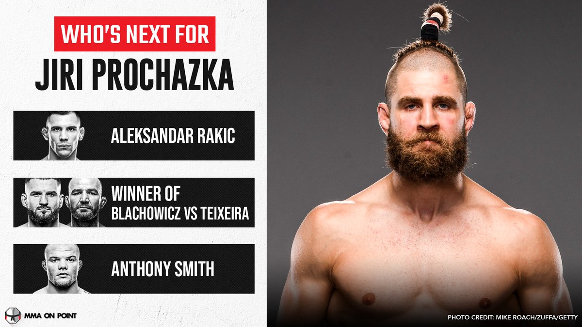 What would you like to see next for Jiri Prochazka? #UFCVegas25