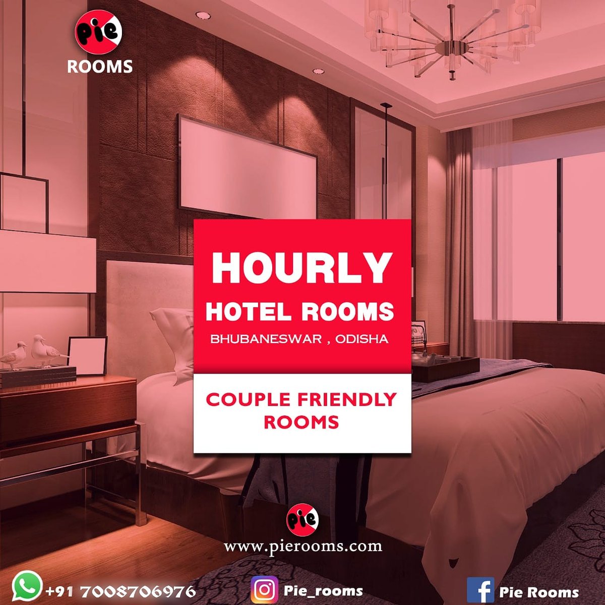 We are an exponentially growing startup from Odisha working on providing
“Hourly Hotel Rooms” & “Private Restaurant & Cafe in a Private Room”.It
may be travelers, family, married or unmarried couples, etc.
Book now &enjoy your stay 
#couplefriendlyhotels