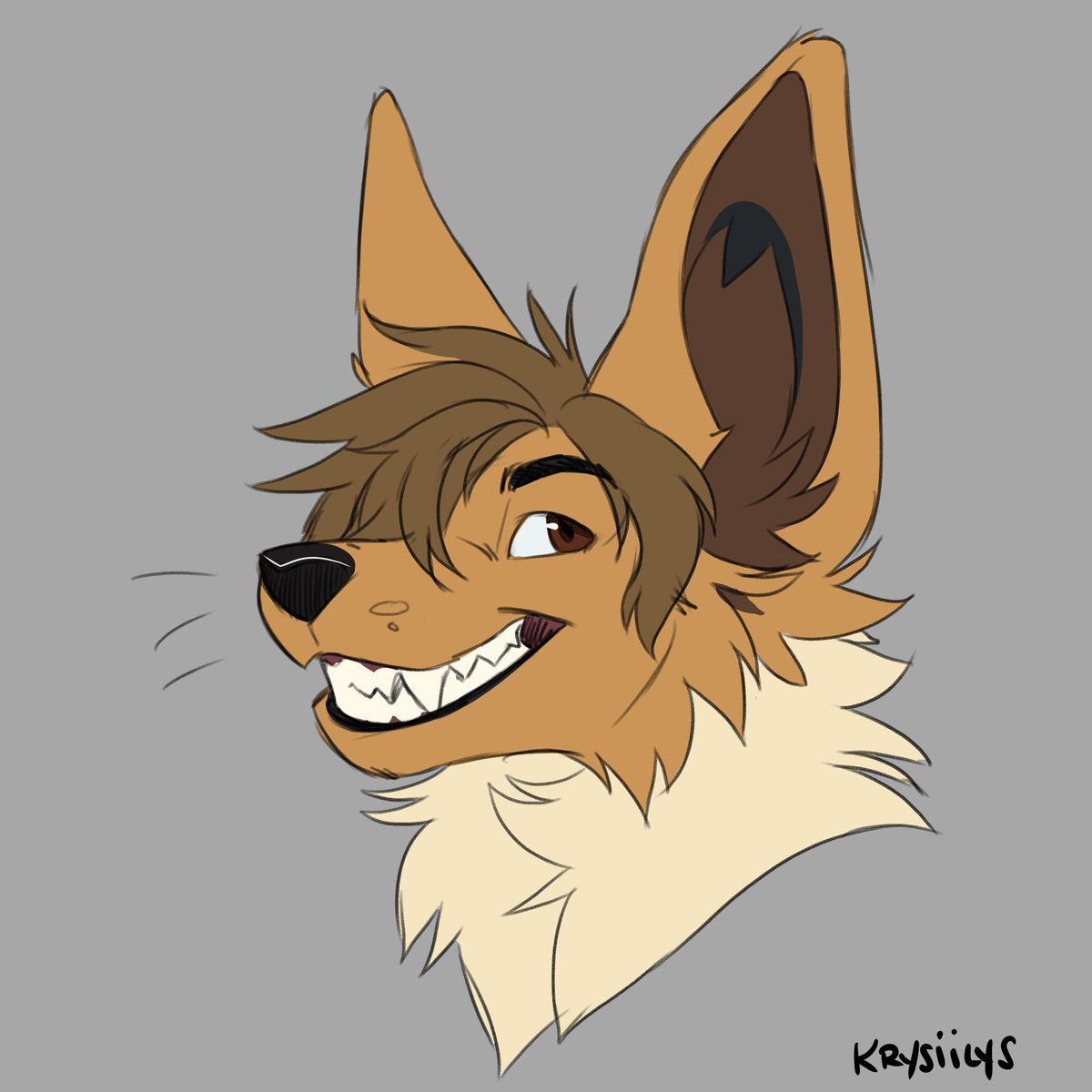 #NewProfilePic I've been de-masked! But only temporarily! This great piece is by the amazing <a href="/Krysiilys/">✨Cricket✨</a> , thanks so much for a cool pfp!