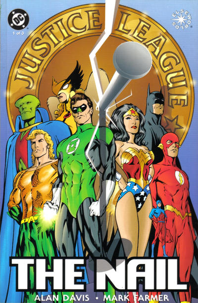 As a writer, JUSTICE LEAGUE: THE NAIL is the most annoying Elseworlds comics of all-time.Because Alan Davis furiously tosses one brilliant Elseworlds concept in after another. Entire forests of ideas are chopped down with the reckless abandon of an unstoppable, creative genius.