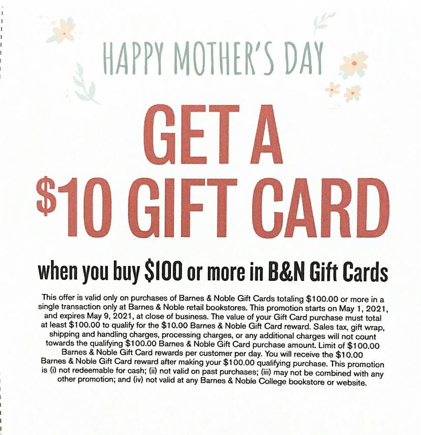 You forgot to buy your mom a gift, didn't you? Shaaame. Luckily, from now until May 9th, if you buy $100 in gift cards, you'll get an extra $10 gift card for free! $100 for mom and $10 for you? $50 for each parent? Or keep the $100 and give the $10. We don't judge.
#BookLover