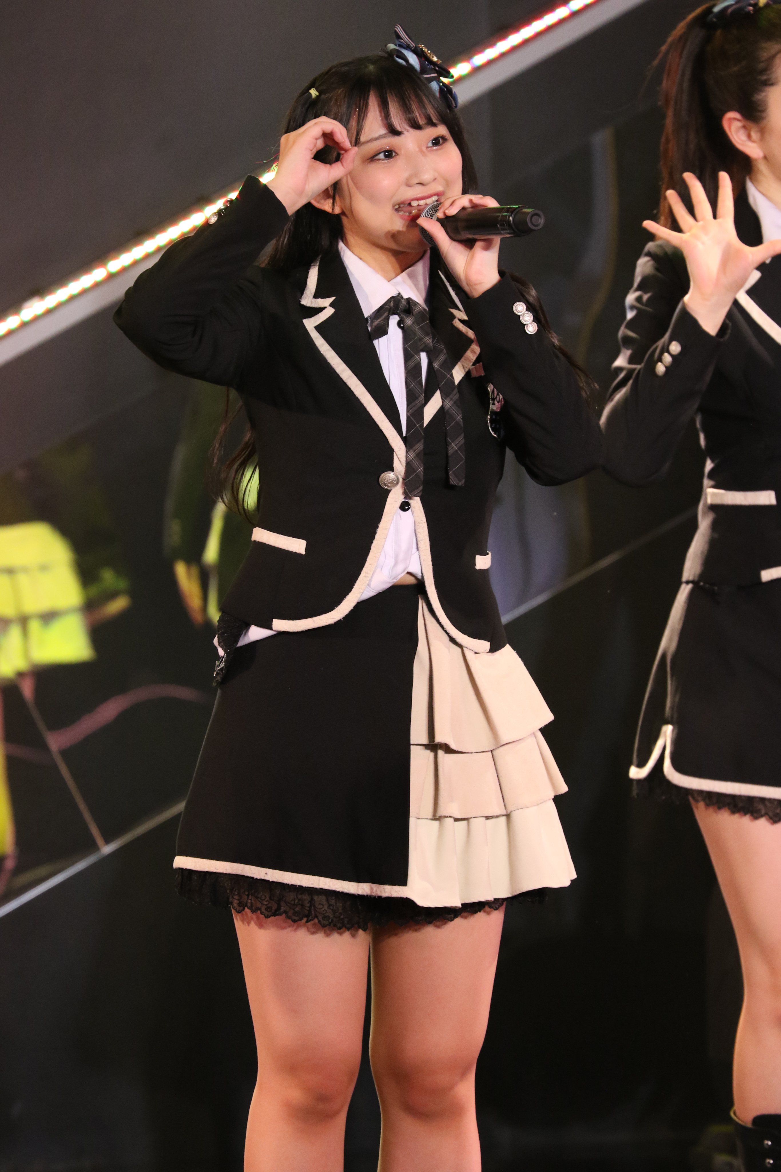 中古生写真(AKB48・SKE48) 馬場彩華/膝上/HKT48 劇場