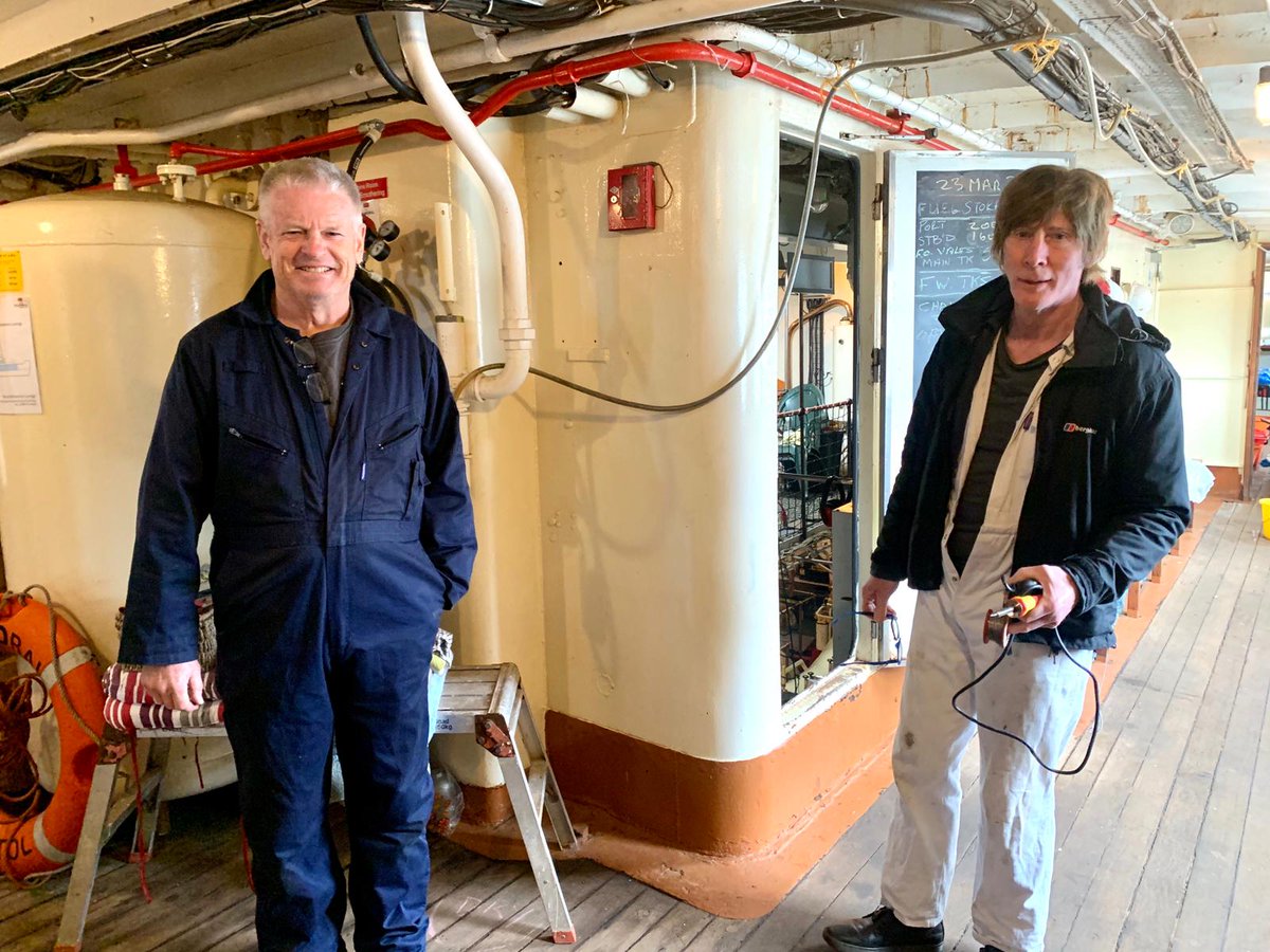 We've been a little quiet on social media and our website over the past few months, and we'd like to apologise for that. There has been plenty going on behind the scenes though (More on that soon). Now that volunteers back on the Balmoral lots of progress is being made.