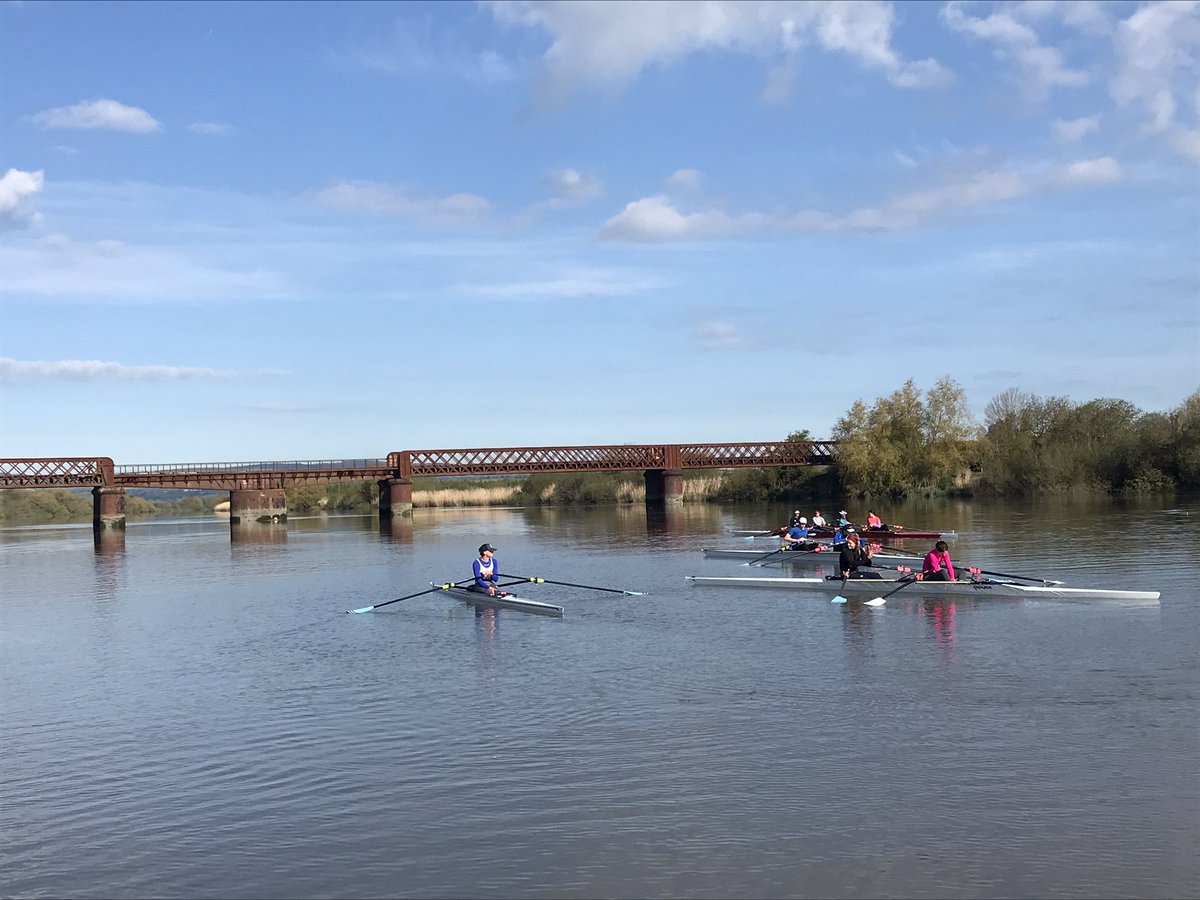 NewRossBoatClub's tweet photo. Blessed to come back to such perfect conditions river Barrow you are spoiling us @RowingIreland #returntorowing https://t.co/bqZgLGWSXi