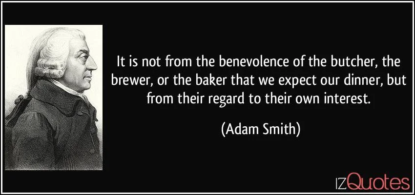 @analie_vgn @kallenje Tia, nur dann entwickelt sie wohl keiner. Viele verstehen nicht wie Menschen ticken. Adam Smith hat das schon vor 250 Jahren klar ausgesprochen. Man sollte den Menschen und seine Motivationen nutzen und nicht glauben irgend einen neuen Menschen 'erziehen' zu können.