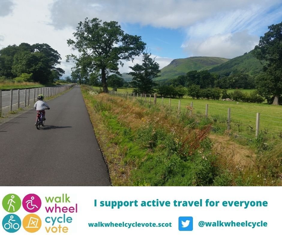 I support active travel for everyone. I've signed the @walkwheelcycle pledge for accessibility, infrastructure & investment so everyone has the choice to walk, wheel or cycle in safety for their everyday journeys.

buff.ly/3ud87wa

#sp21