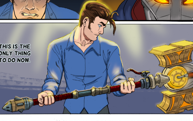 You can track the passage of time based on Jayce's shirts/coat 