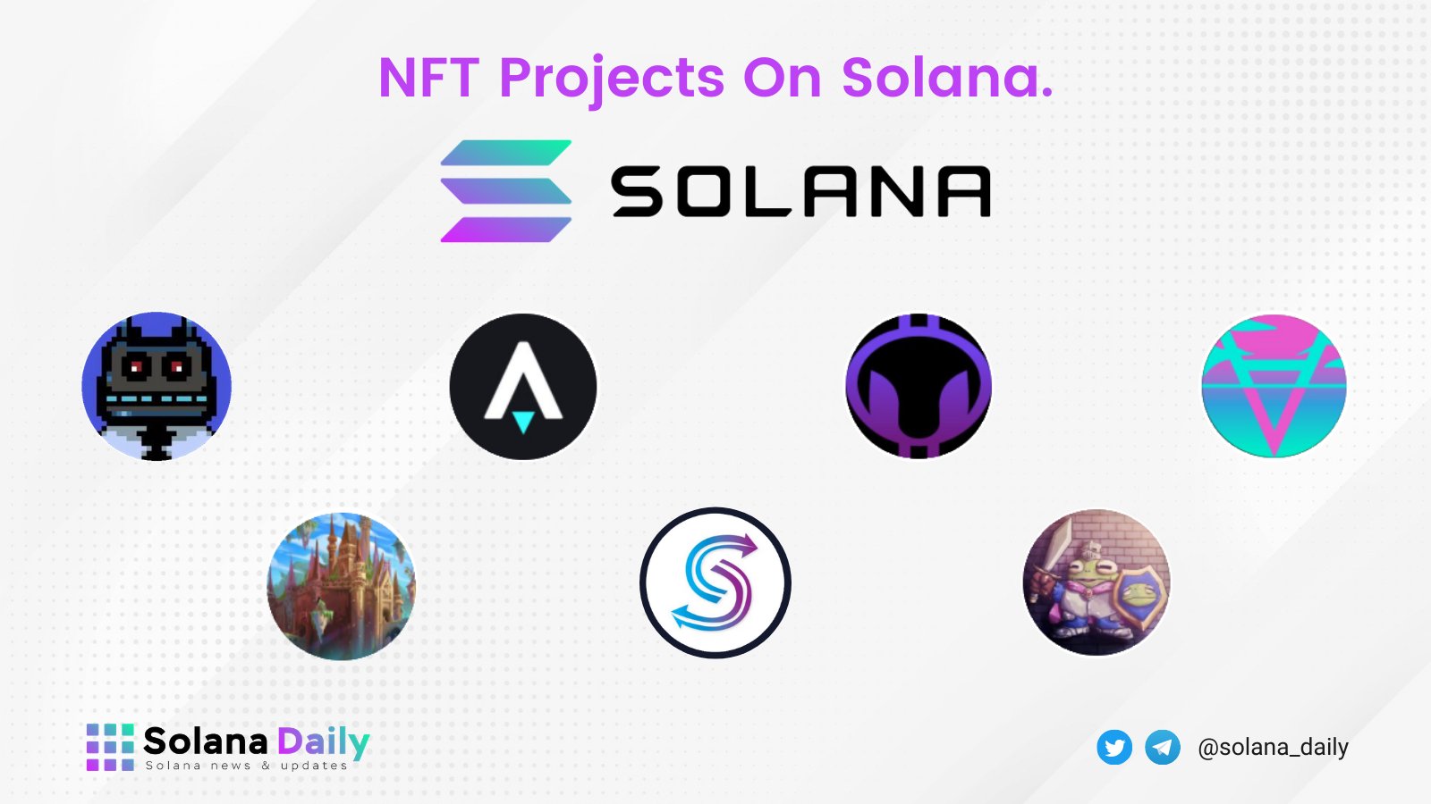 Solana Daily On Twitter Is It Just Me Or People In Solana Are Really Passionate About Nfts So Far I Ve Found Quite A Lot Of Gaming Nft Nft Marketplace Projects