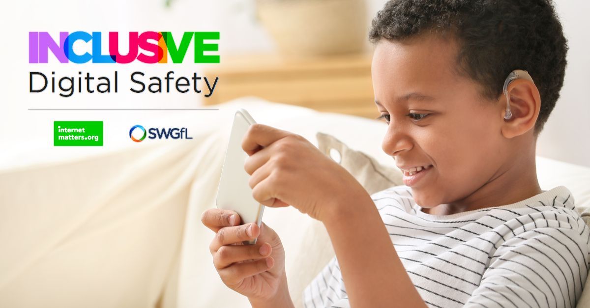 UK_SIC's tweet photo. The #InclusiveDigitalSafety hub is packed full of resources, guides, research and a forum to provide tailored advice for parents, carers and professionals to help children most at risk to thrive online. Visit https://t.co/NUcbXWCgdd to learn more. @IM_org @UK_SIChelpline https://t.co/vpqQYe84pw