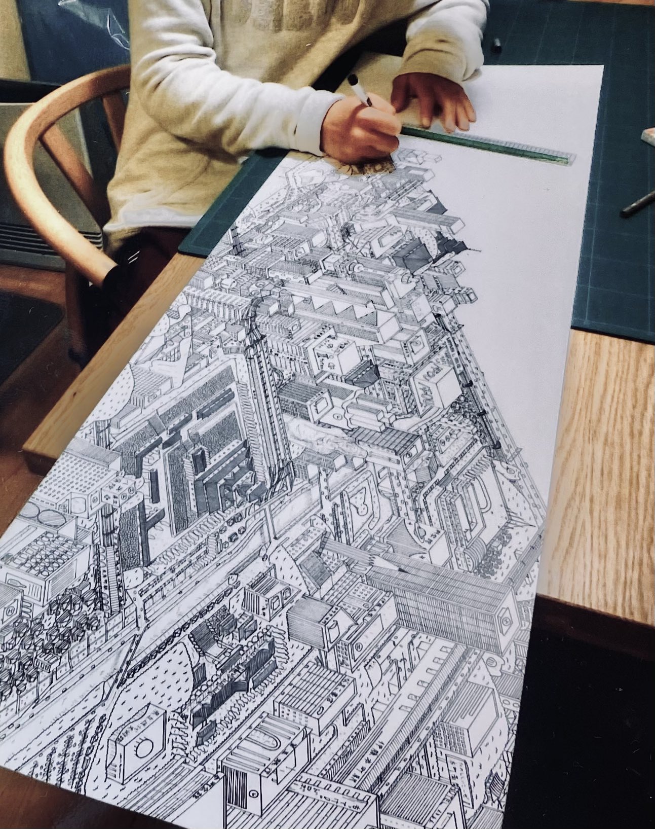 中学三年生が書いた絵です 中学三年生が書いた絵です