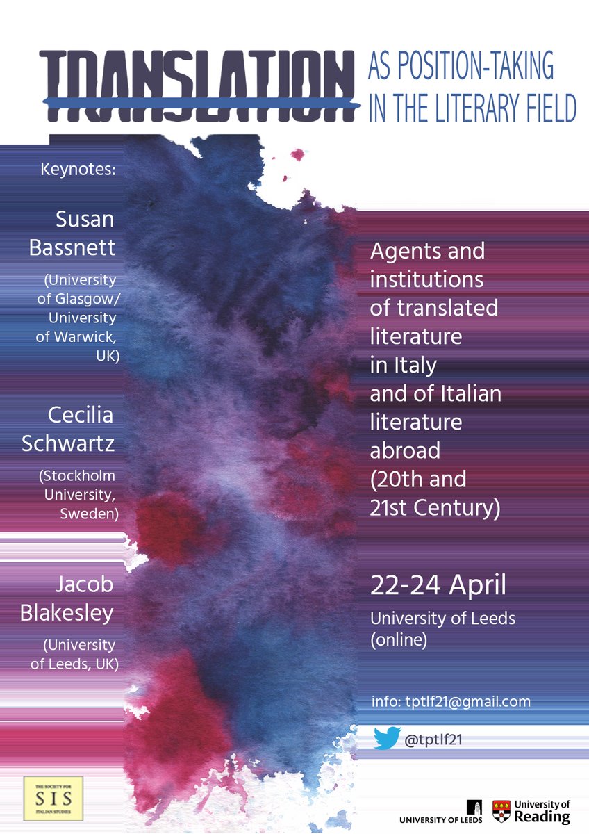 tptlf21's tweet photo. We are still recovering from the conference – and missing those days a lot –, and we wanted to say thank you to @lalifranz, who did a great work on our promotional material. Our programme, Twitter and Facebook headings, and posters are all results of her creativity! Grazie! https://t.co/RgnUEmm3PV