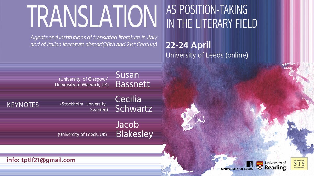 tptlf21's tweet photo. We are still recovering from the conference – and missing those days a lot –, and we wanted to say thank you to @lalifranz, who did a great work on our promotional material. Our programme, Twitter and Facebook headings, and posters are all results of her creativity! Grazie! https://t.co/RgnUEmm3PV