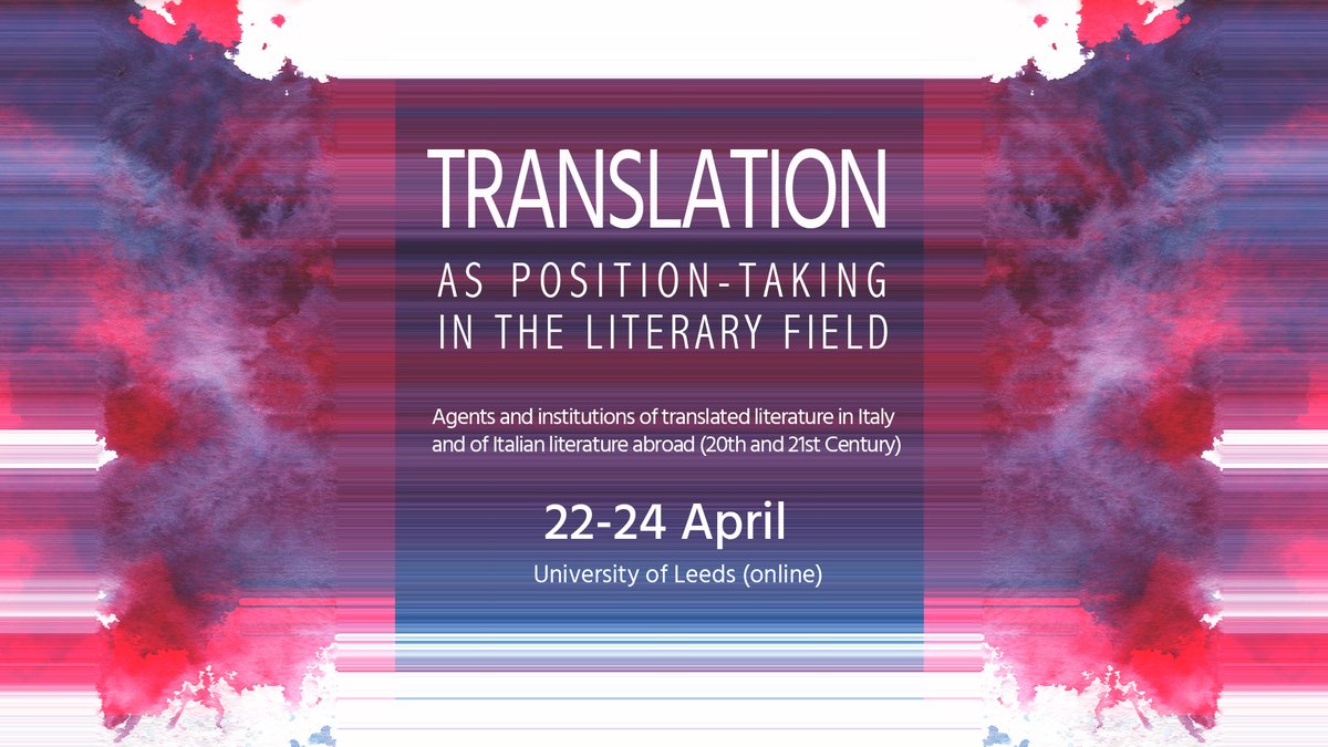 We are still recovering from the conference – and missing those days a lot –, and we wanted to say thank you to @lalifranz, who did a great work on our promotional material. Our programme, Twitter and Facebook headings, and posters are all results of her creativity! Grazie!