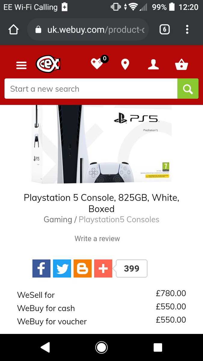 Nick_Anarky's tweet photo. @Cex when #scalpers are stopping us getting hold of #PS5 consoles, you should be ashamed to be part of the problem. https://t.co/UZ3POUgQaE
