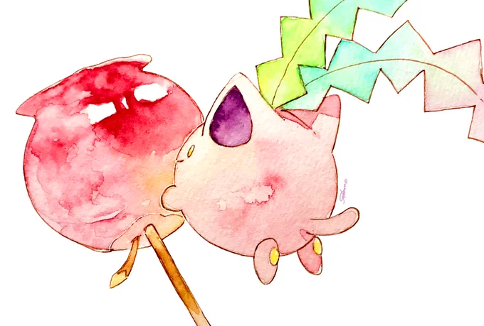 永遠にお気に入りの水彩絵たち 