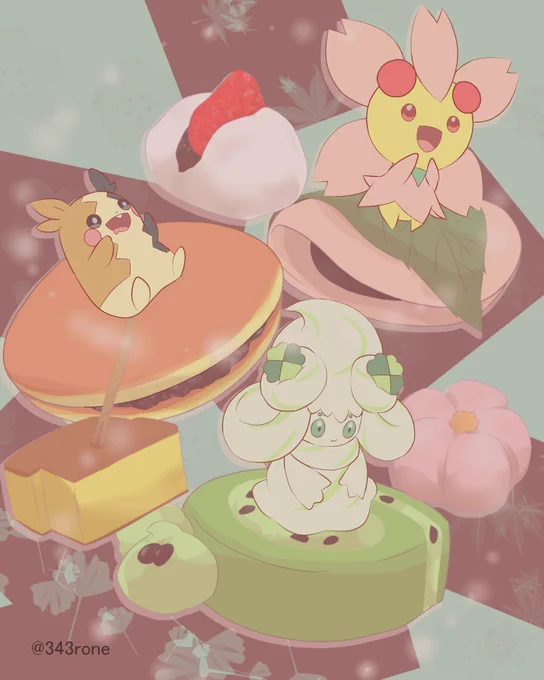 和スイーツ🌸🍵🍡 