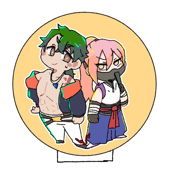 背景思いつかんがこういうジョーチェリのよぉ 