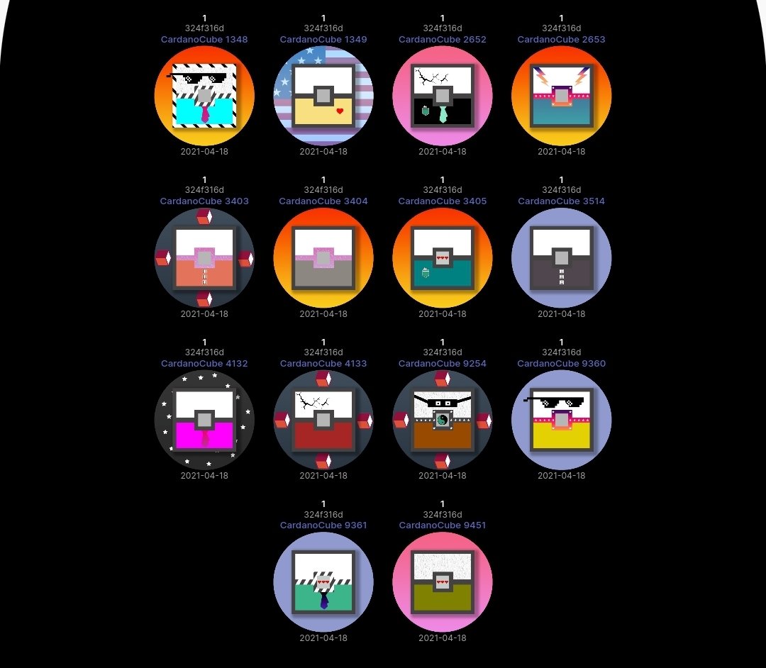 GuidedRyan's tweet image. I was just looking at my @CardanoCubes collection and can&apos;t help but feel like I should have gotten more.

#cardanocubes #CNFTs #cubeaddict