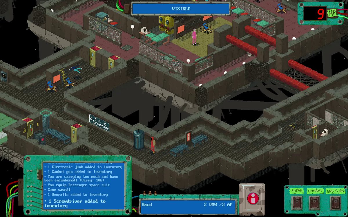 pahrislv's tweet photo. @game_aesthetics Fallout has been the inspiration for our game - post-apocalyptic pixelart hardcore RPG Space Wreck.

You can find more here: https://t.co/jYpTps2cyc https://t.co/XL410Eob5G
