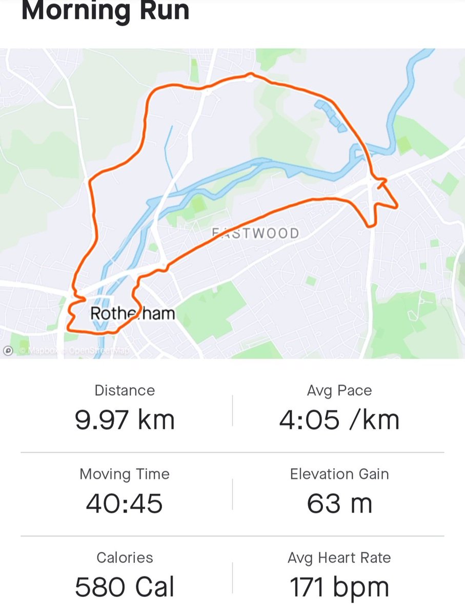 Much better this morning felt myself again better pace better all round run 
#greatnorthrun2021 #cysticfibrosis #alfiekay 

justgiving.com/fundraising/ch…