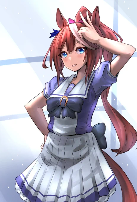 #ウマ娘 
#ウマ娘プリティーダービー 
トウカイテイオー 