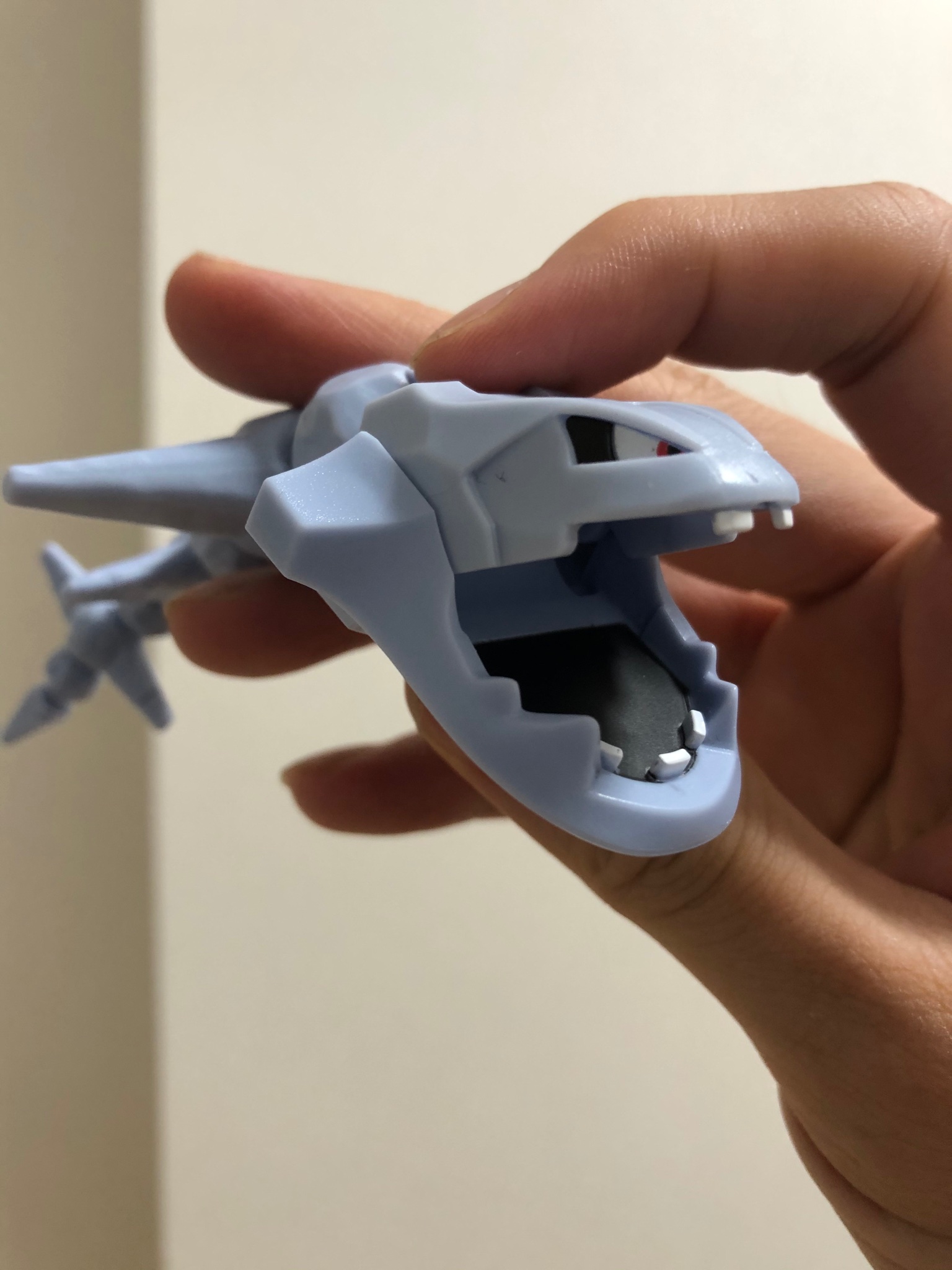 ピートン Shodoハガネール めったにフィギュア化されないからラインナップ中で1番買いたかったやつ 可動域の広さはもちろん ハガネールの大きな口を自在に動かせるのがかなりポイント高い ポケモン Shodo T Co R9sbaz8cbu Twitter