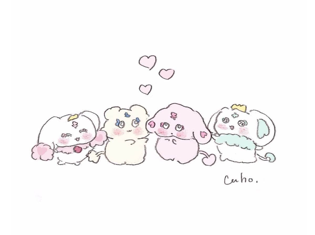 「懐かしくてかわいいよね
沢山ありがとうございます〜💘 」|Caho.のイラスト