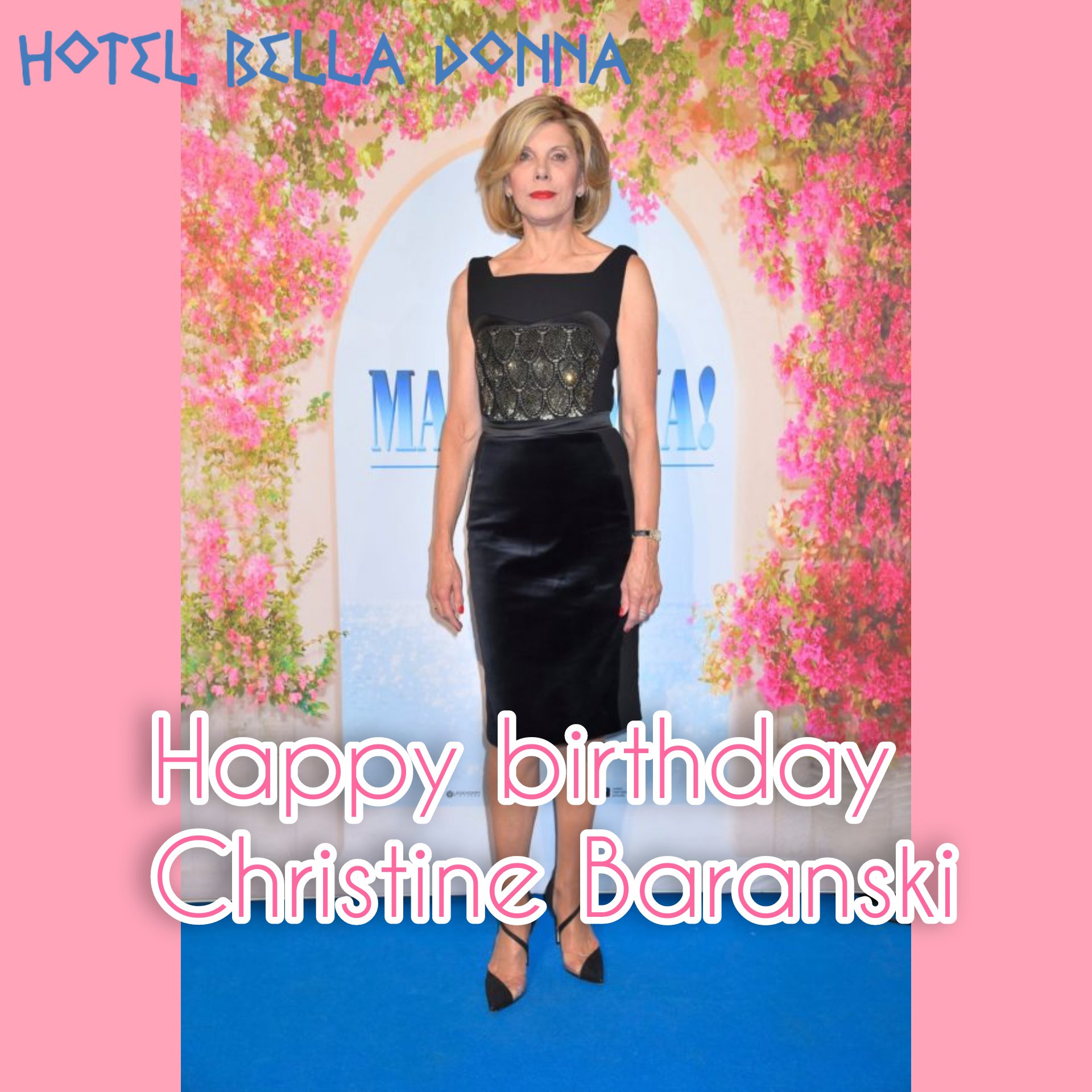 Happy birthday Christine Baranski     The mythical Tanya!   