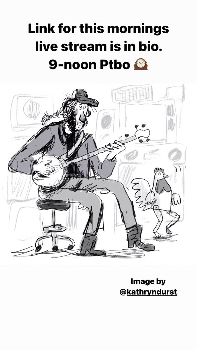 Sunday morning busking live stream 9-noon Ptbo 🕰. youtu.be/R6rNWDQo5ao