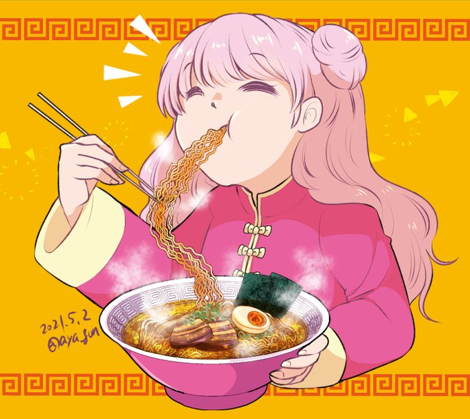 「もぐもぐ 麺」のTwitter画像/イラスト(新着)｜21ページ目