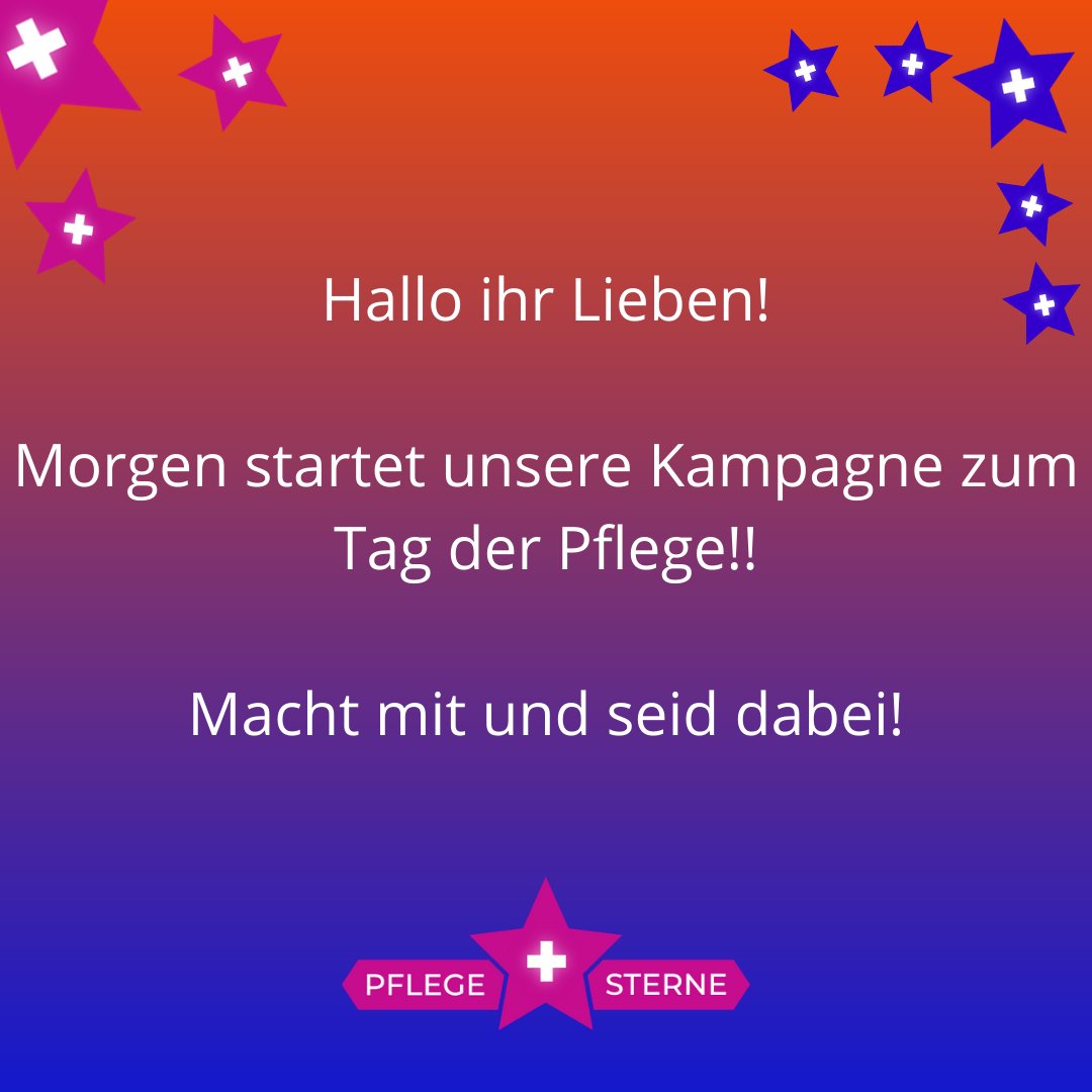 Weitere Informationen zur Kampagne unter: pflegesterne.de/tag-der-pflege/

#VielfältigLeuchtendMenschlich