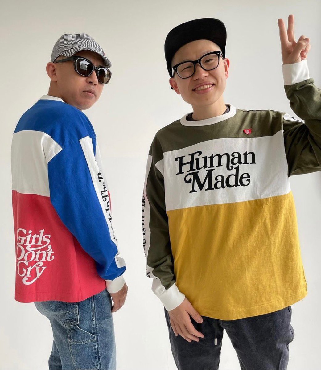 HumanMade BMX GirlsDon't Cry 那須川天心着用 ヒューマンメイドBMX Girls Don't Cry那須川天心着用ロンT XL