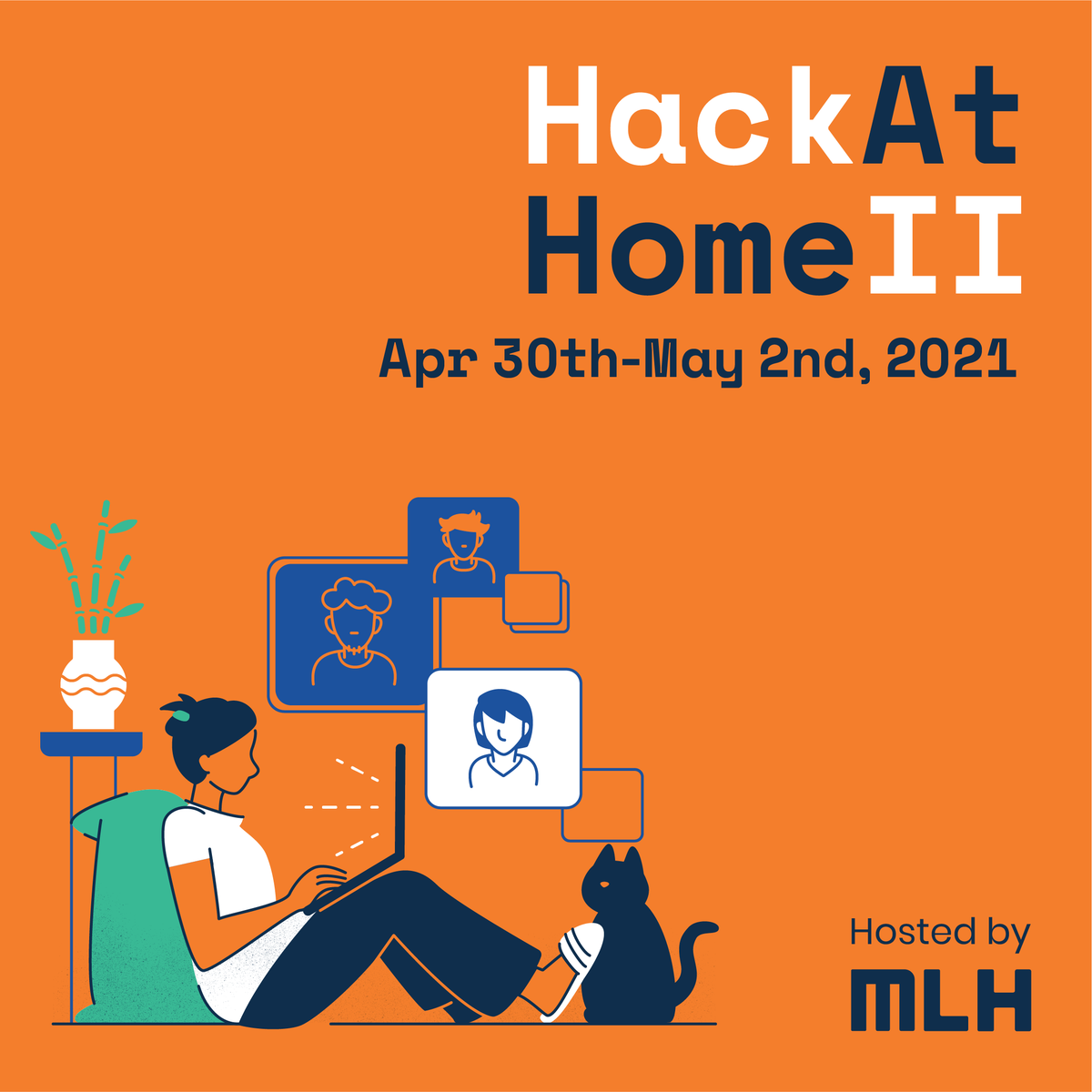 MLHacks's tweet photo. The #HackAtHomeII project gallery is now open! πππ Come check out all the cool projects that came in! π―π https://t.co/NjTR9zLfuG https://t.co/wHB2MBYXw2
