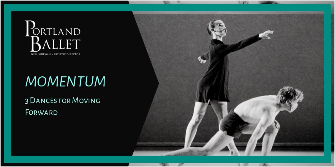 PortlandBallet's tweet image. Less than 2️⃣  weeks till we're back onstage at Westbrook Performing Arts Center! 
Don't miss this exciting, uplifting, and motivating show 🤩  Limited seats available due to physical distancing regulations, so make sure to get your tix soon! 🩰🎟 &amp;gt;&amp;gt; portlandballet.org/momentum