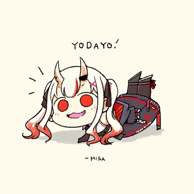 しゃけ!
#百鬼あやめ新衣装
#百鬼絵巻 