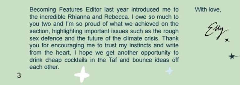 rebeccaastill_'s tweet photo. My heart is full after reading this lil excerpt from @Ellllsc’s final deputy editor’s letter for @quench_magazine 🥺 what a brilliant magazine with a very big space in my heart https://t.co/58JdfBVUoj