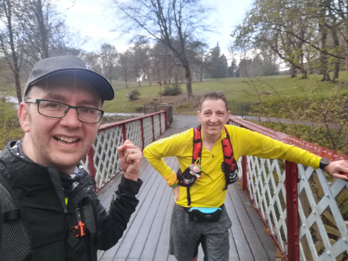 Furytingar's tweet photo. @BoltonMarathon Had a go at the Virtual #boltonmarathon today with my running buddy Phil Corker. A thoroughly enjoyable way to spend the morning. #propermarathon https://t.co/0IhfxxzRay