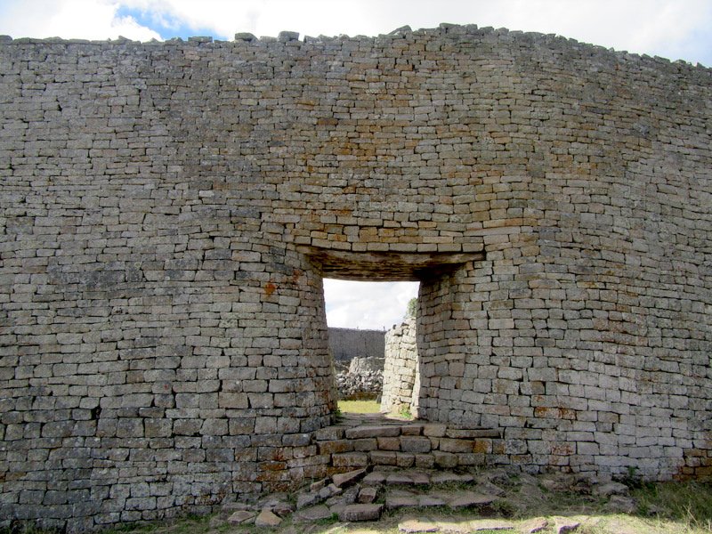great zimbabwe was a medieval african city known for its large circular wall and tower. It was part of a wealthy african trading empire that controlled much of the east african coast from the 11th to the 15th centuries C.E.