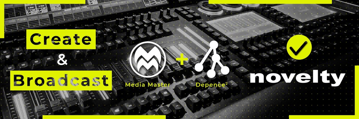 Perfect tools to design, encode and broadcast your next show !!!! <a href="/ArKaos/">ArKaos Team</a> and #Depence2 now available at @GroupeNovelty Studios.  #Depence2 #Arkaos #MediaMaster #Show #Live #Video #Light #Studio #TeamNovelty