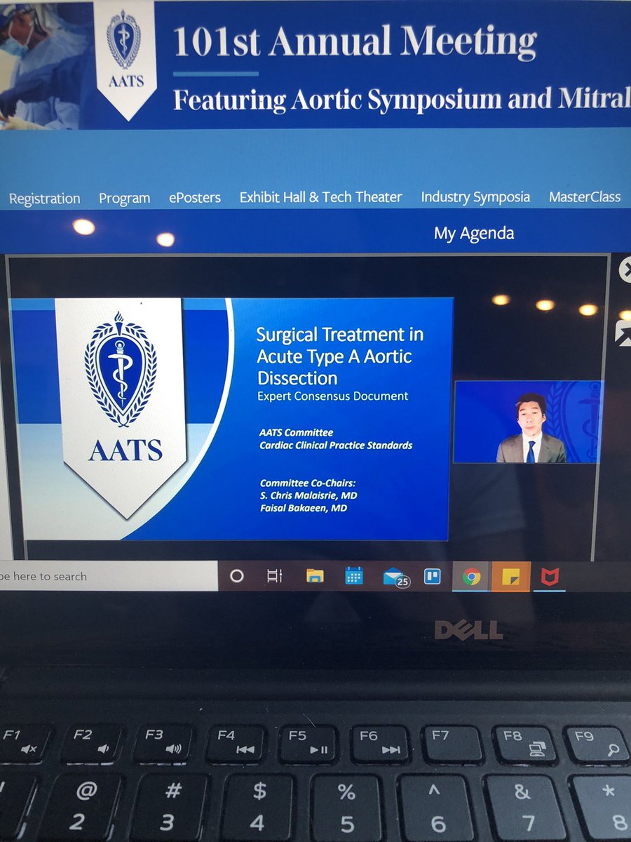Monika Halas, MD (@monikahalasmd) on Twitter photo Dr. <a href="/ChrisMalaisrie/">S Chris Malaisrie</a> presents Surgical Treatment of Acute Type A Aortic Dissection ECD on #AATS2021
I couldn’t be more proud to work with this remarkable, world-renowned group of aortic surgeons! <a href="/MarcMoon_AATS/">Marc Moon, M.D.</a>, <a href="/JCoselli_MD/">Joseph Coselli, MD</a> <a href="/LarsSvenssonMD/">Lars Svensson</a>, <a href="/EricRoselliMD/">Eric E. Roselli</a>, <a href="/OuzounianMD/">Maral Ouzounian</a> <a href="/AATSHQ/">AATS</a> Dr. <a href="/ChrisMalaisrie/">S Chris Malaisrie</a> presents Surgical Treatment of Acute Type A Aortic Dissection ECD on #AATS2021
I couldn’t be more proud to work with this remarkable, world-renowned group of aortic surgeons! <a href="/MarcMoon_AATS/">Marc Moon, M.D.</a>, <a href="/JCoselli_MD/">Joseph Coselli, MD</a> <a href="/LarsSvenssonMD/">Lars Svensson</a>, <a href="/EricRoselliMD/">Eric E. Roselli</a>, <a href="/OuzounianMD/">Maral Ouzounian</a> <a href="/AATSHQ/">AATS</a>