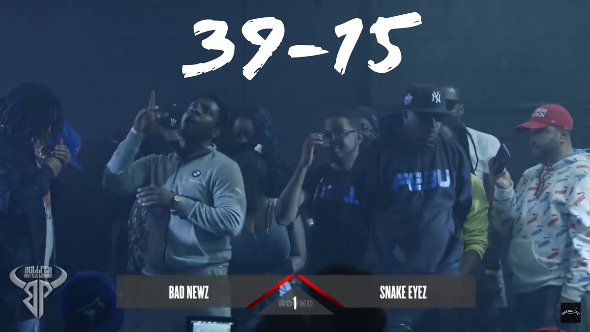 BRScoreCard's tweet image. Battle Rap Scorecard:

#FAD3

@BadNewzdaBos 21/9/9 - 39
Snake Eyez 6/3/6 - 15
Can’t find his @ 

#Bullpen #BattleRap