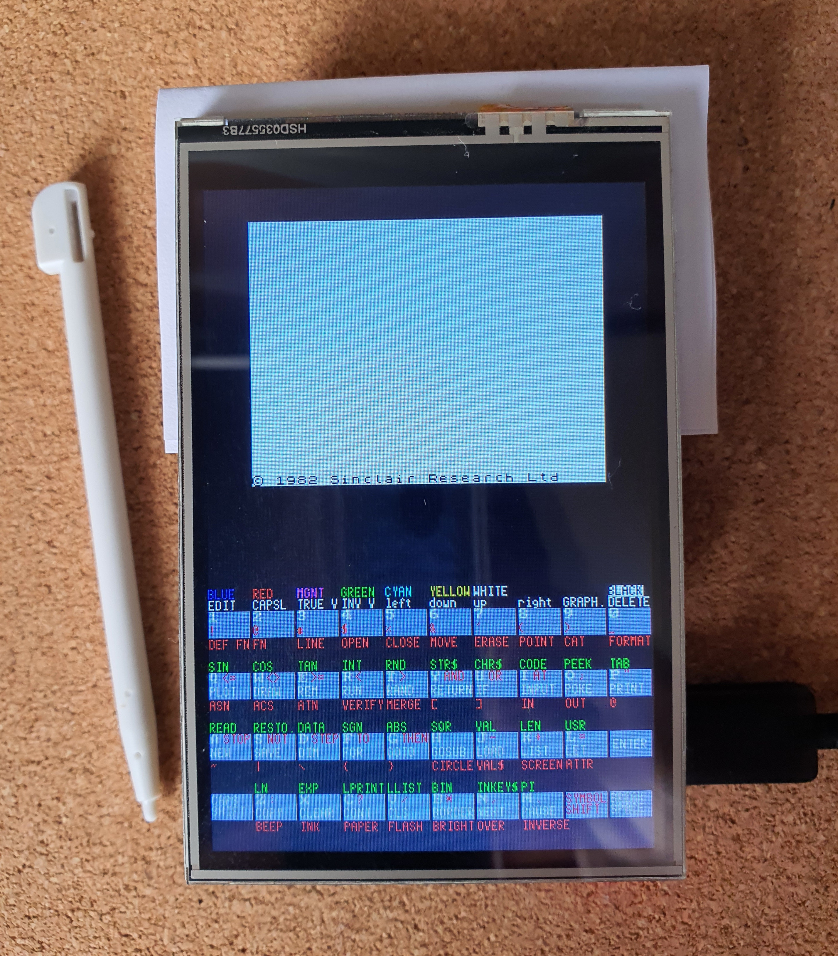 Pmig96 I Am Starting To Like This Display A Portable Zxspectrum T Co Urtz5osmtc Twitter