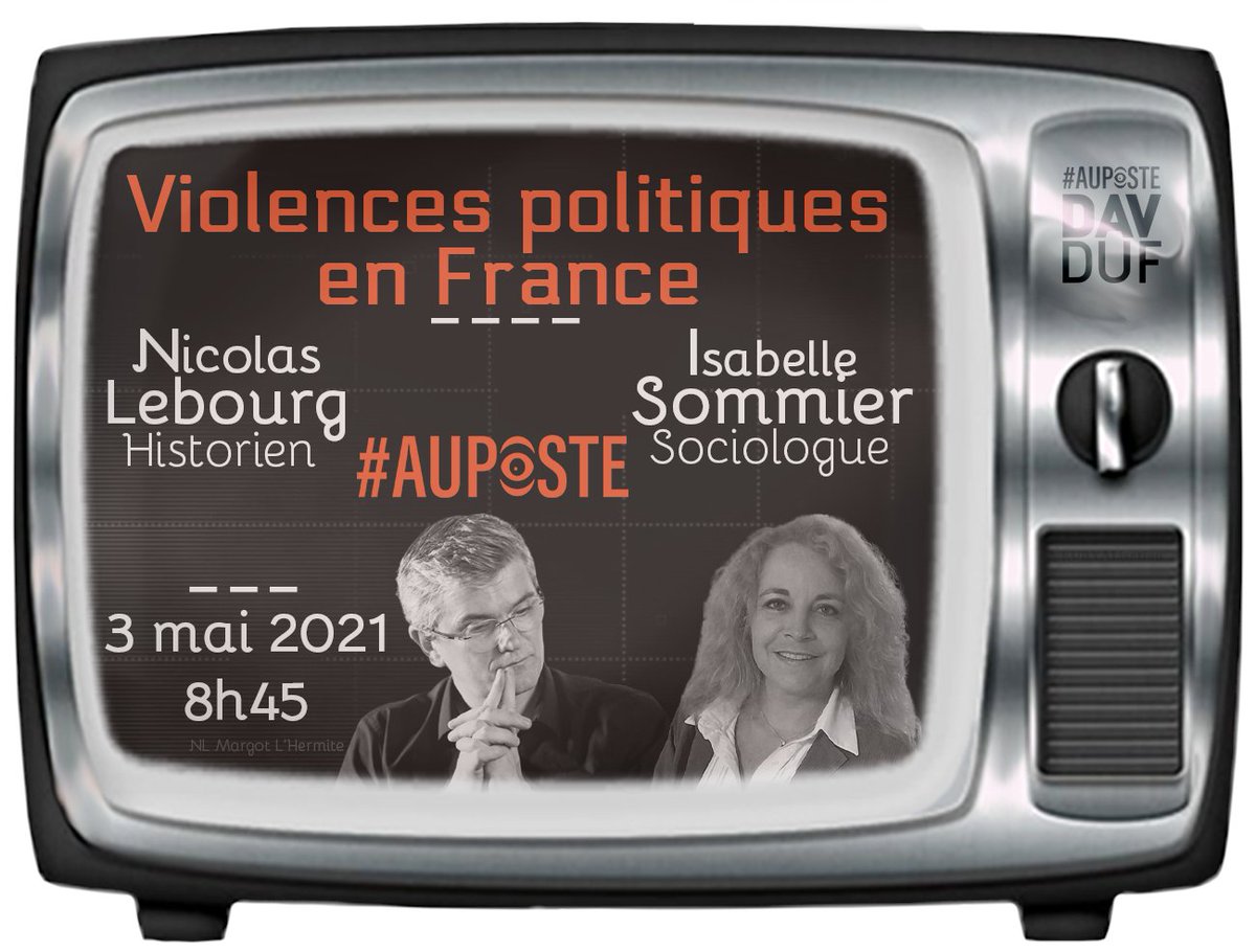 davduf: #AuPoste: Violences politiques en France ce lundi matin, 8h45. On parlera ultra droite, typologie, cibles et objectifs de la violence politique et on superposera des cartes. Ça va être chaud, ça va être long, ça va être costaud. Préparez le kawa.…