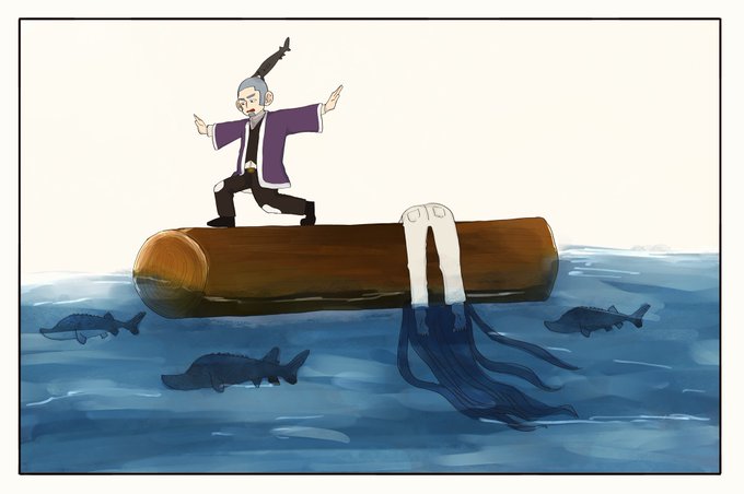 チョウザメのtwitterイラスト検索結果 古い順