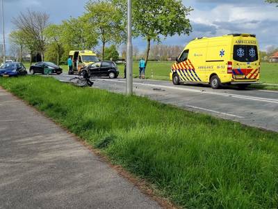 Veel schade bij ongeval tussen vrachtwagen en auto in Wehl..