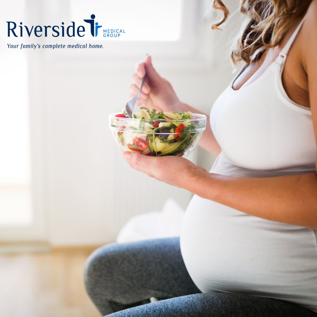 A good diet is one that benefits you and your child!
 riversidemedgroup.com/prenatal-class… 

#PrenatalHealth #PrenatalDiet #Diet #Health