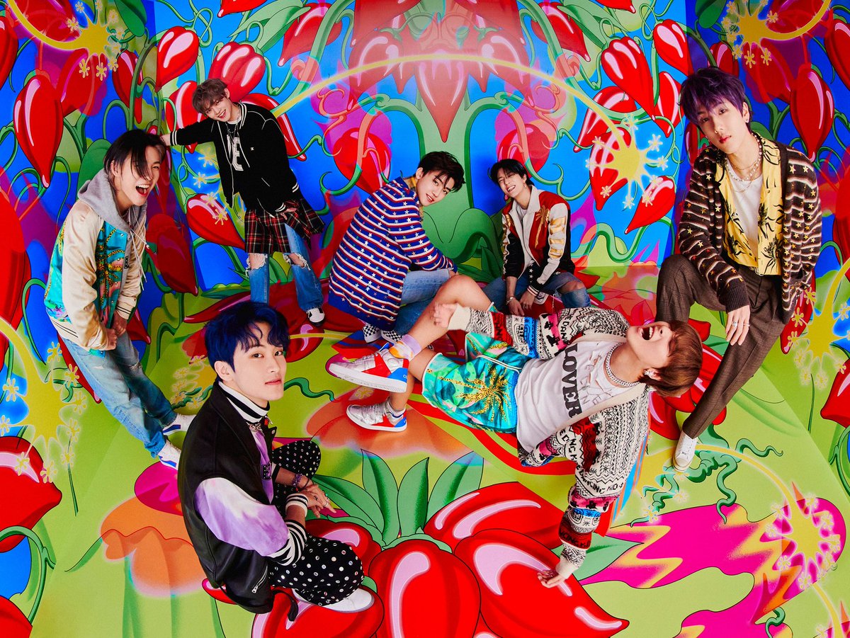 zaemcin's tweet photo. All individual teaser photos for Crazy Jalapeño concept have been released, so now is the time for Crazy Jalapeño group photo to shine. We are the Crazy Jalapeños guy and we're ready to pour the 'spice' attack through our upcoming song, #맛_HotSauce on May 10th! https://t.co/BqpZL6LNQY